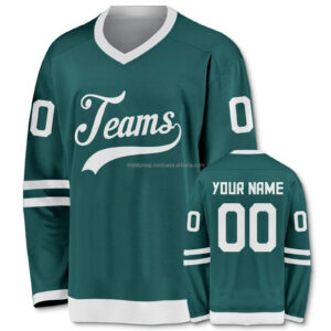 Design Your Own Logo Ice Hockey Jersey High Quality Ice Hockey Jersey 100% Polyester Breathable Made In Pakistan